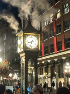 Gastown Steam Clock in Vancouver